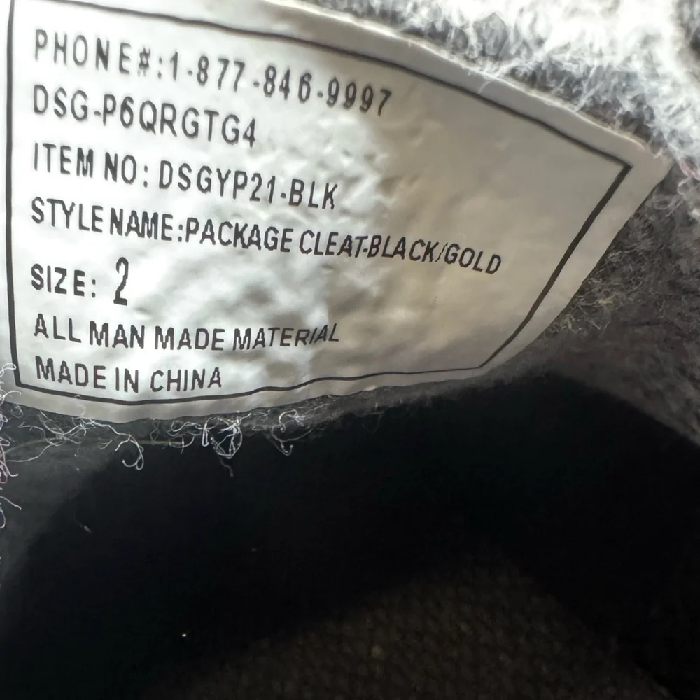 DSG Black and Gray Sneakers Modern Athletic Design
